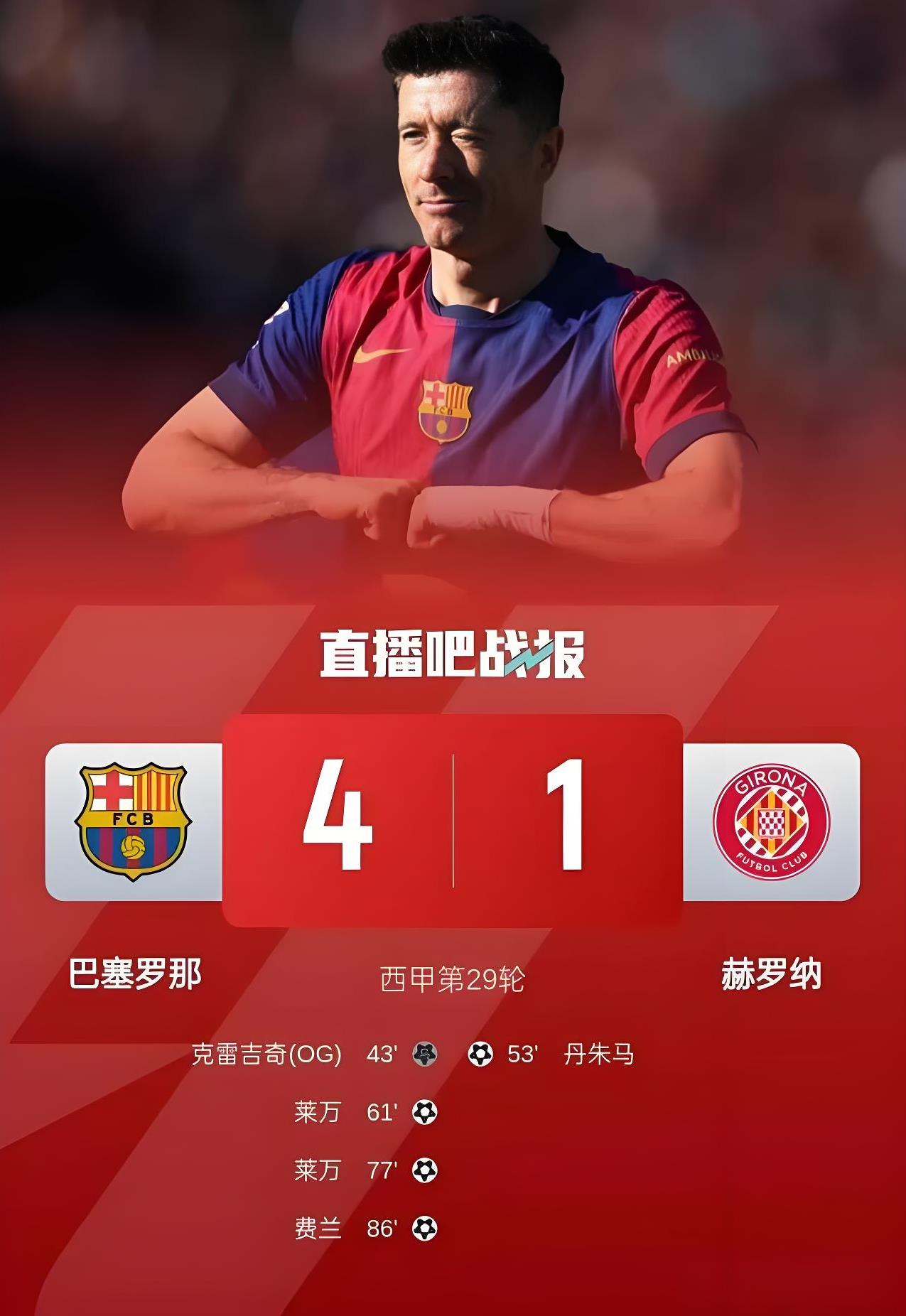 巴萨球员冷静面对逆境，成功逆转比赛！