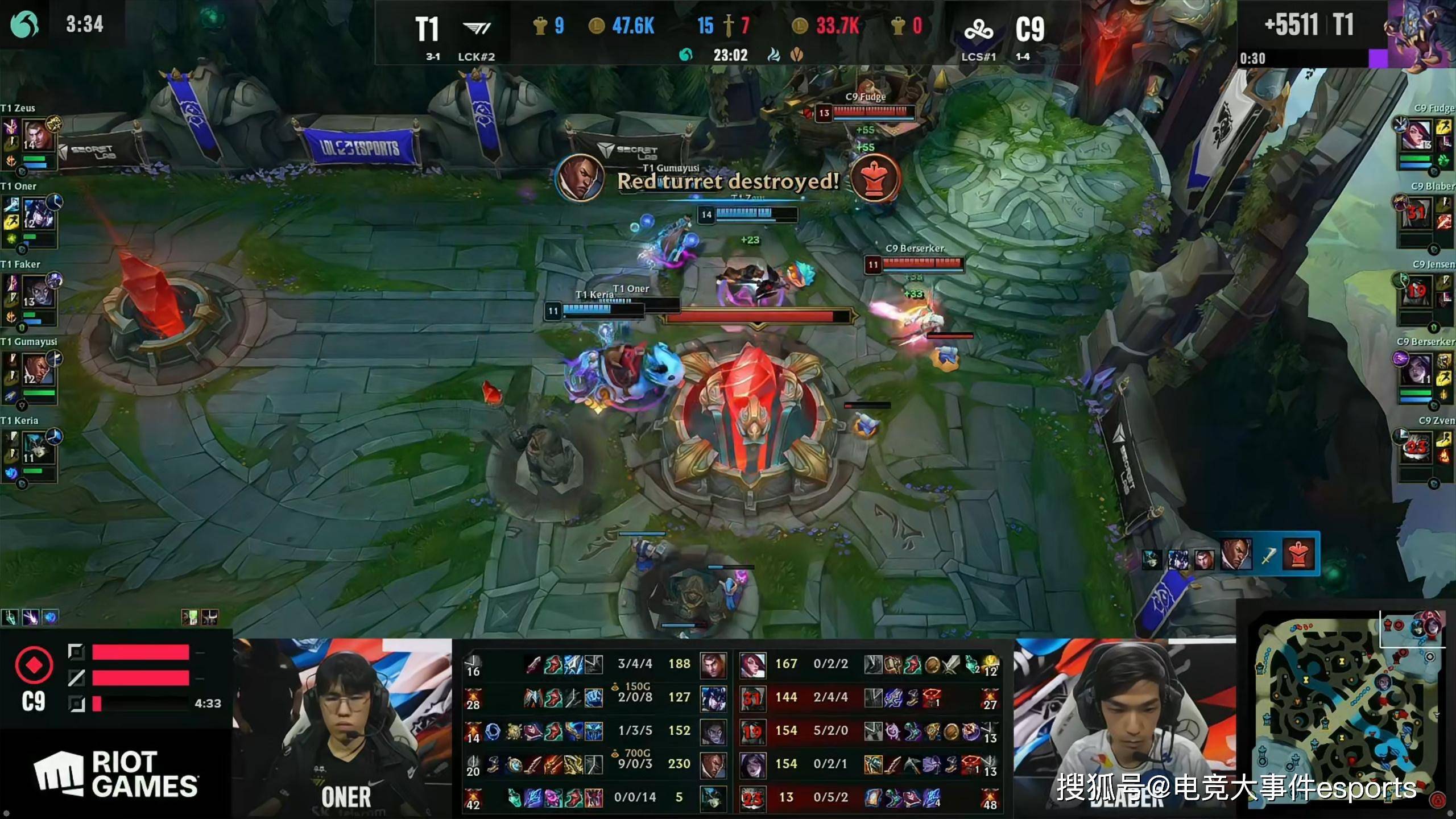 包含C9血洗EDG，Tian制霸全场的词条